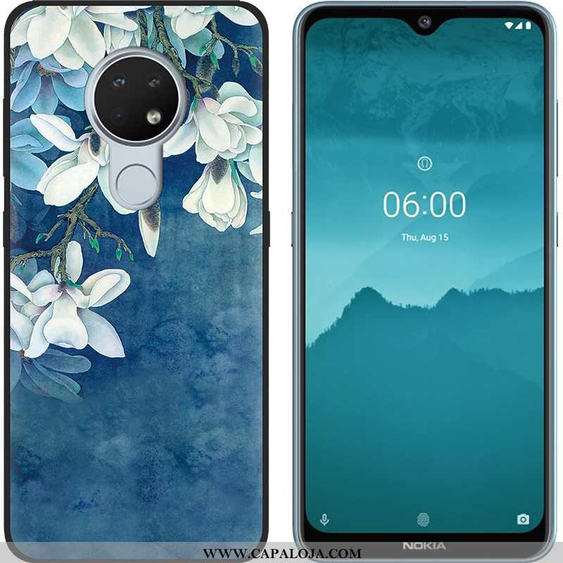 Capa Nokia 6.2 Tendencia Verde Criativas Pintado, Capas Nokia 6.2 Soft Promoção