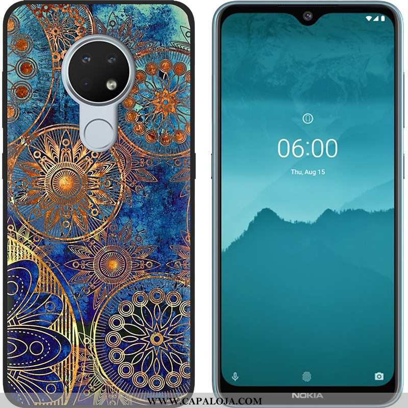 Capa Nokia 6.2 Tendencia Verde Criativas Pintado, Capas Nokia 6.2 Soft Promoção