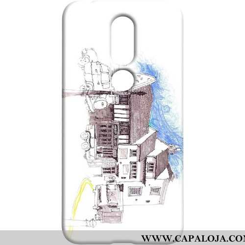 Capa Nokia 7.1 Protetoras Resistente Branco Telemóvel, Capas Nokia 7.1 Cases Online