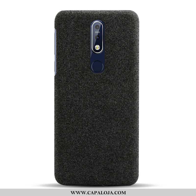 Capa Nokia 7.1 Slim Antiqueda Telemóvel Cases Preto, Capas Nokia 7.1 Protetoras Venda