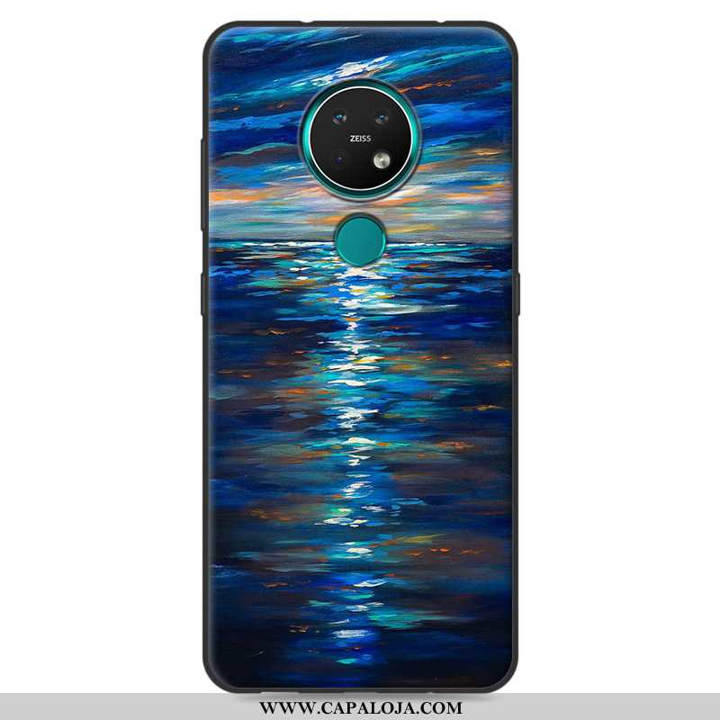 Capa Nokia 7.2 Desenho Animado Cinza Telinha Cases, Capas Nokia 7.2 Soft Venda