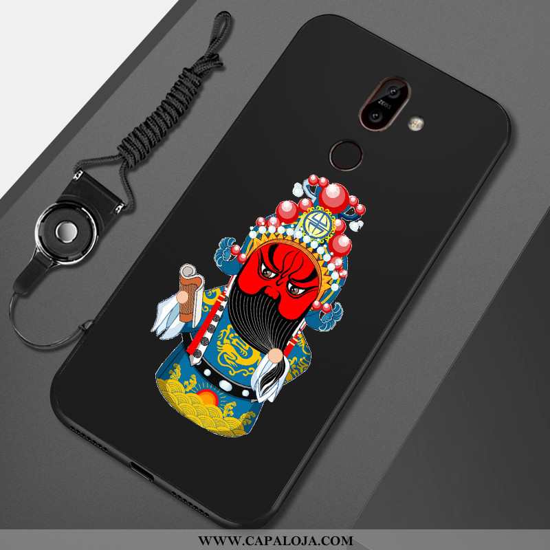 Capa Nokia 7 Plus Fosco Feminino Capas Protetoras Preto, Nokia 7 Plus Soft Comprar