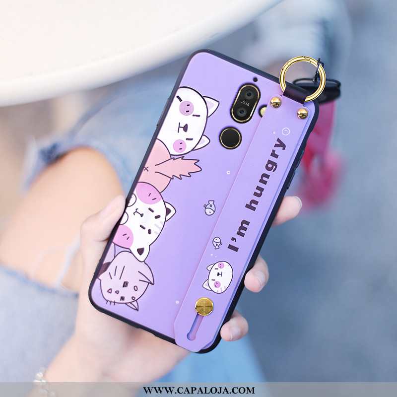 Capa Nokia 7 Plus Fosco Roxa Cases Capas Roxo, Nokia 7 Plus Soft Venda