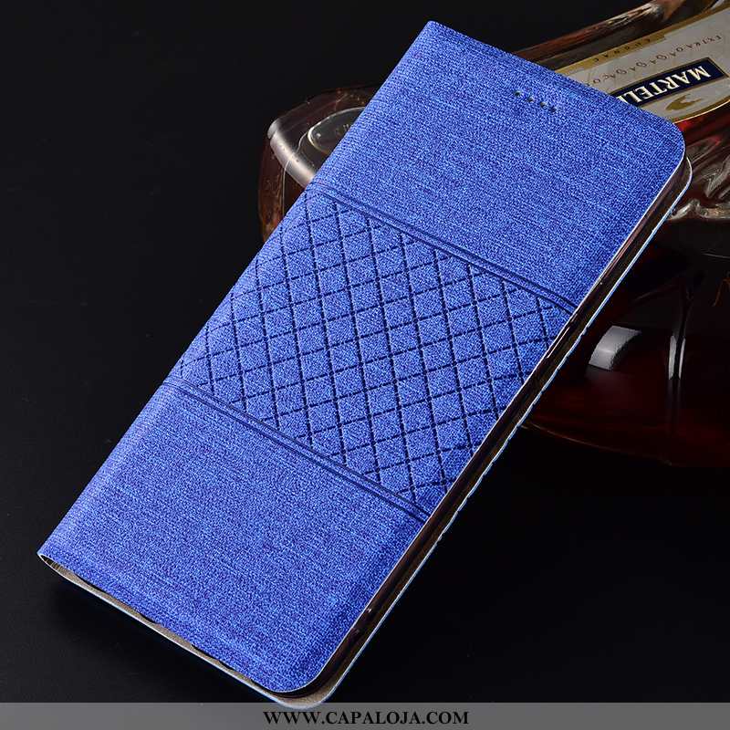 Capa Nokia 7 Plus Protetoras Midi Cases Azul, Capas Nokia 7 Plus Linho Online