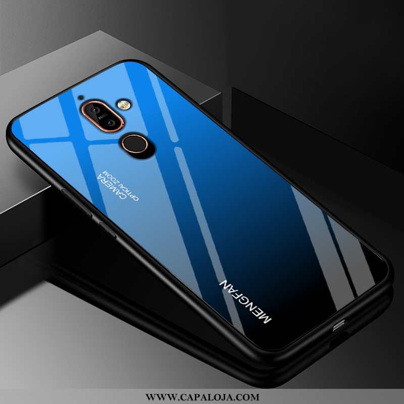 Capa Nokia 7 Plus Soft Cases Resistente Silicone Colorido, Capas Nokia 7 Plus Protetoras Baratos