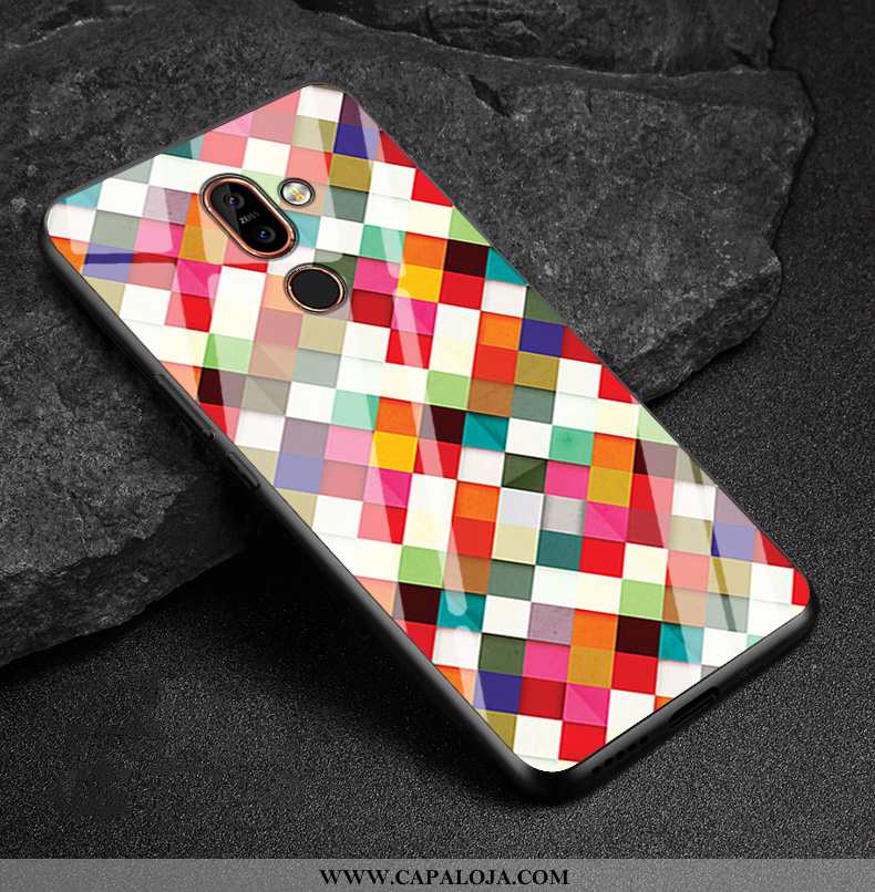 Capa Nokia 7 Plus Soft Vidro Antiqueda Masculino Colorido, Capas Nokia 7 Plus Protetoras Online