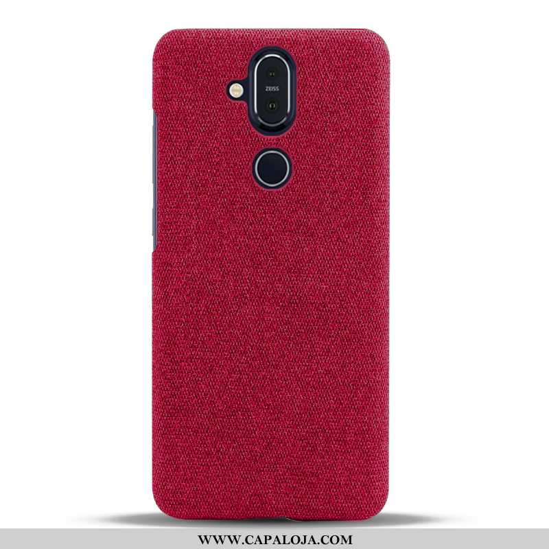 Capa Nokia 8.1 Protetoras Antiqueda Cases Preto, Capas Nokia 8.1 Slim Baratos