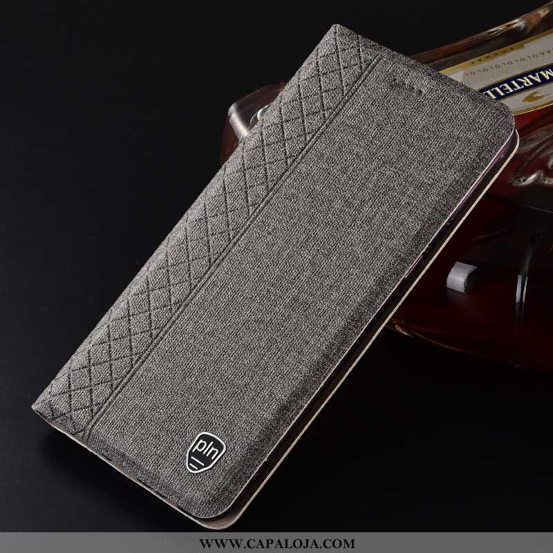 Capa Nokia 8.1 Protetoras Antiqueda Completa Capas Castanho, Nokia 8.1 Linho Baratas