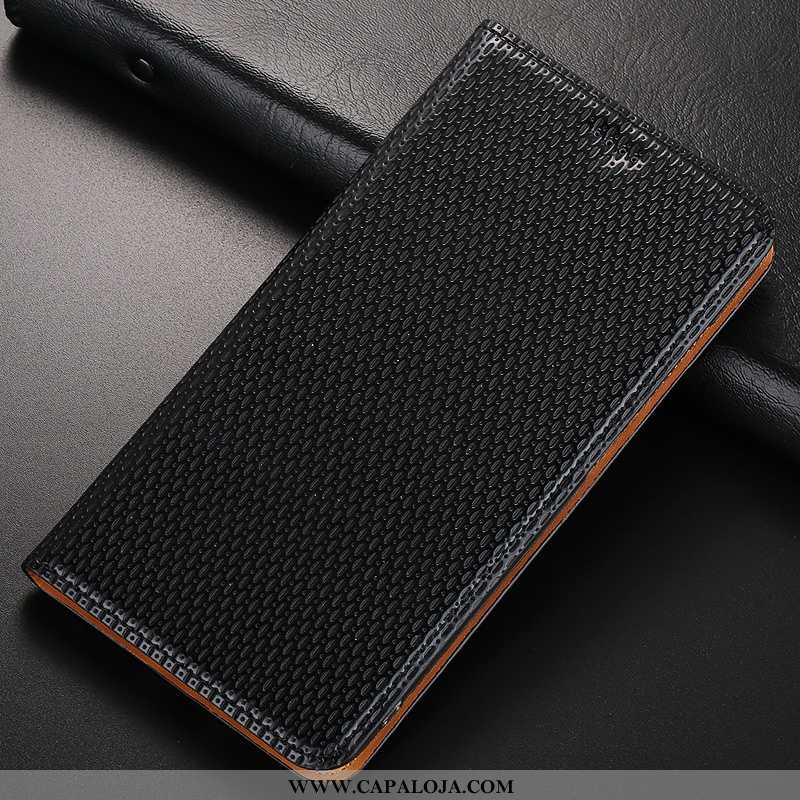 Capa Nokia 8.1 Protetoras Cases Antiqueda Capas Castanho, Nokia 8.1 Couro Genuíno Baratas