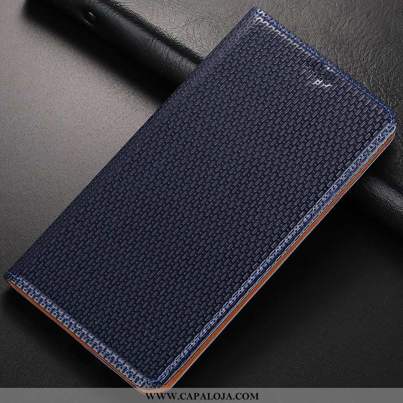 Capa Nokia 8.1 Protetoras Cases Antiqueda Capas Castanho, Nokia 8.1 Couro Genuíno Baratas