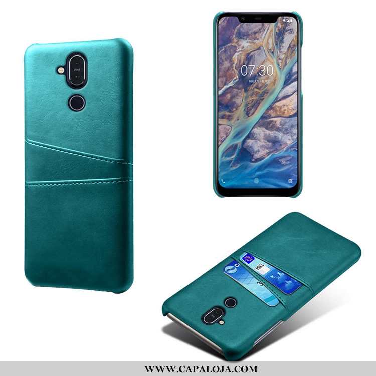 Capa Nokia 8.1 Slim Couro Vaca Super Amarelo, Capas Nokia 8.1 Couro Comprar