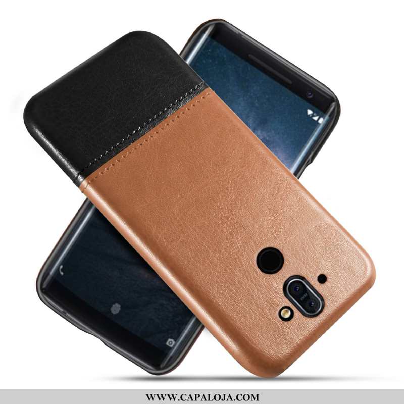 Capa Nokia 8 Sirocco Protetoras Masculino Capas Preto, Nokia 8 Sirocco Couro Comprar