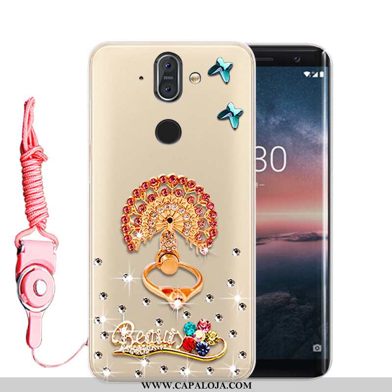 Capa Nokia 8 Sirocco Soft High Antiqueda Capas Dourado, Nokia 8 Sirocco Protetoras Online