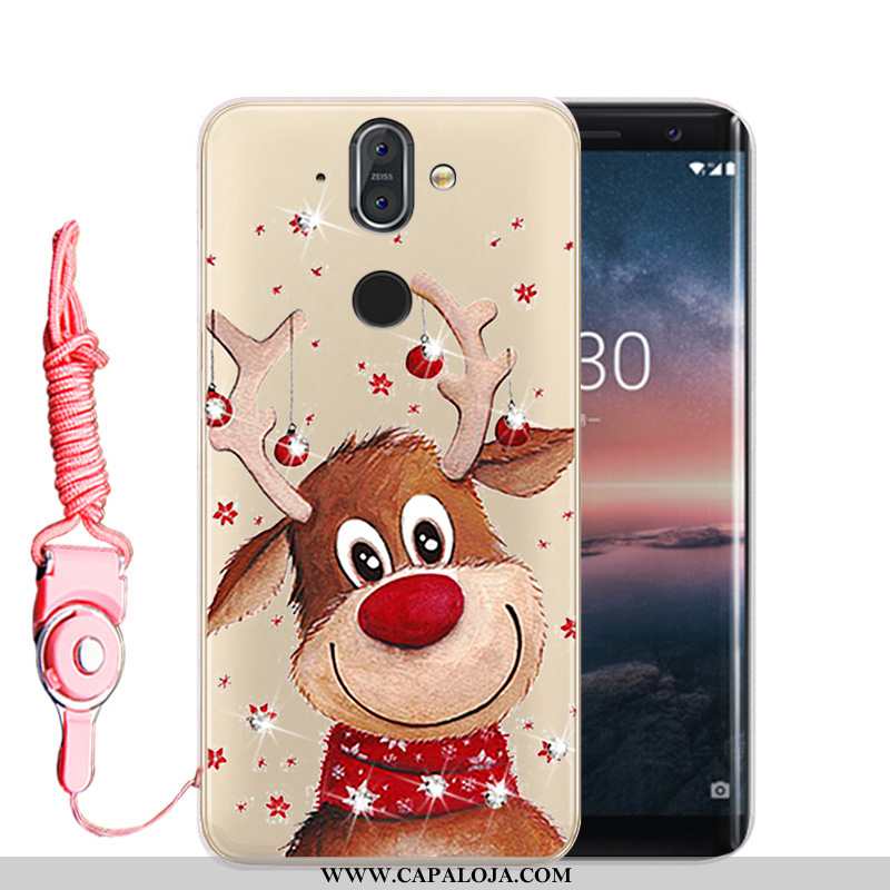 Capa Nokia 8 Sirocco Soft High Antiqueda Capas Dourado, Nokia 8 Sirocco Protetoras Online