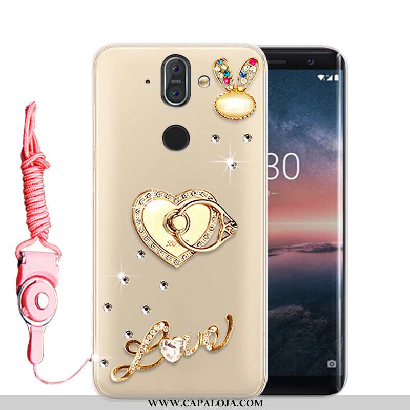 Capa Nokia 8 Sirocco Soft High Antiqueda Capas Dourado, Nokia 8 Sirocco Protetoras Online