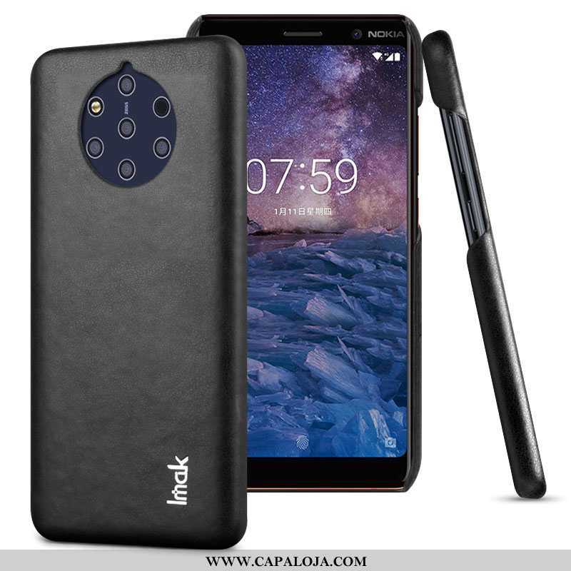 Capa Nokia 9 Pureview Personalizado Feminino Telemóvel Cases Preto, Capas Nokia 9 Pureview Couro Ven