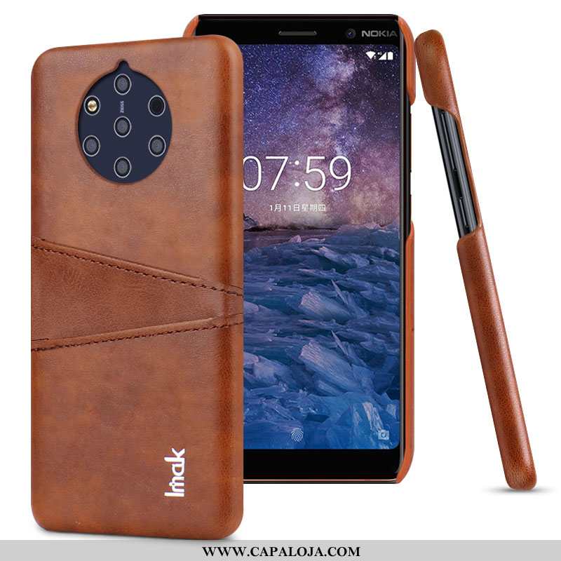 Capa Nokia 9 Pureview Personalizado Feminino Telemóvel Cases Preto, Capas Nokia 9 Pureview Couro Ven