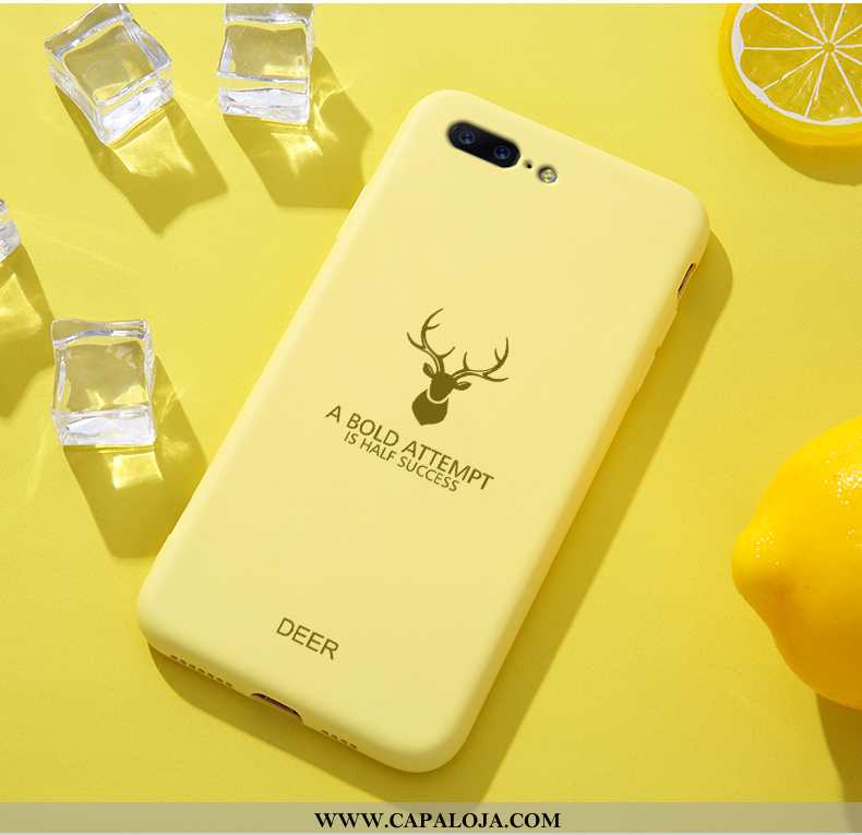 Capa Oneplus 5 Criativas Feminino Amarela Quadrada Amarelo, Capas Oneplus 5 Slim Baratas