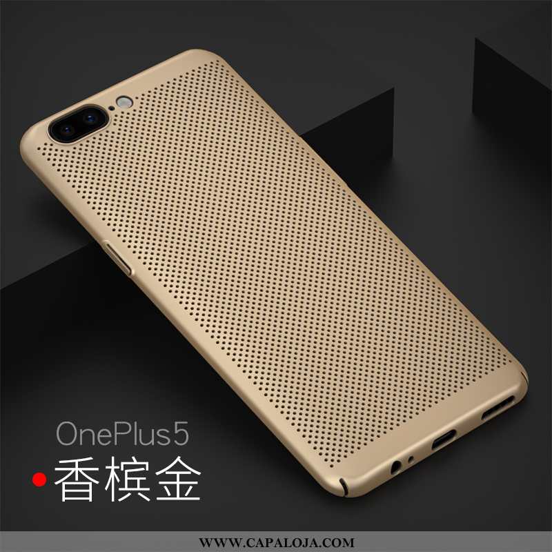 Capa Oneplus 5 Protetoras Resistente Telemóvel Completa Dourado, Capas Oneplus 5 Promoção