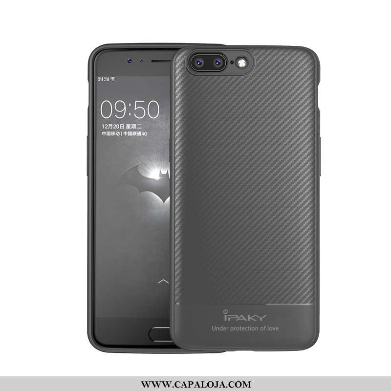 Capa Oneplus 5 Silicone Capas Telemóvel Fibra Preto, Oneplus 5 Protetoras Venda