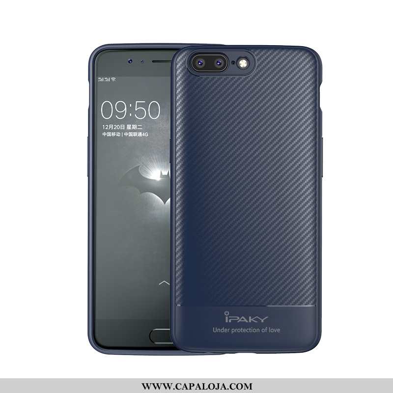 Capa Oneplus 5 Silicone Capas Telemóvel Fibra Preto, Oneplus 5 Protetoras Venda