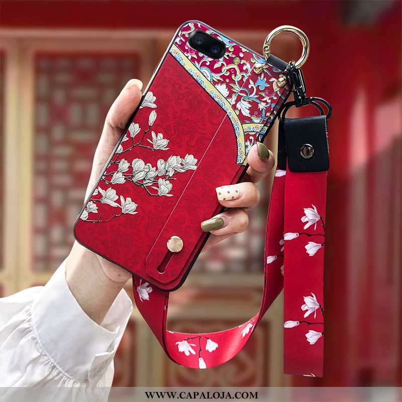 Capa Oneplus 5 Soft Cordao Capas Feminino Vermelho, Oneplus 5 Protetoras Venda