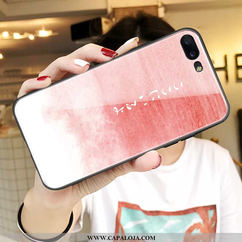 Capa Oneplus 5 Super Cases Frente Malha Rosa, Capas Oneplus 5 Protetoras Baratas