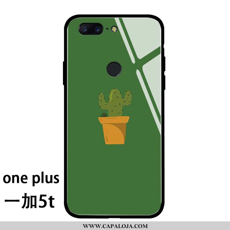 Capa Oneplus 5t Personalizado Protetoras Feminino Completa Verde, Capas Oneplus 5t Criativas Baratos