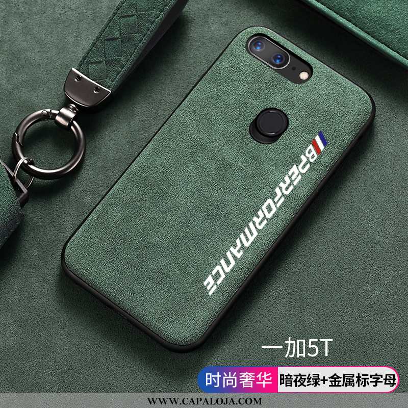 Capa Oneplus 5t Silicone Personalizada Casaco De Pele Cases Verde, Capas Oneplus 5t Luxo Baratas