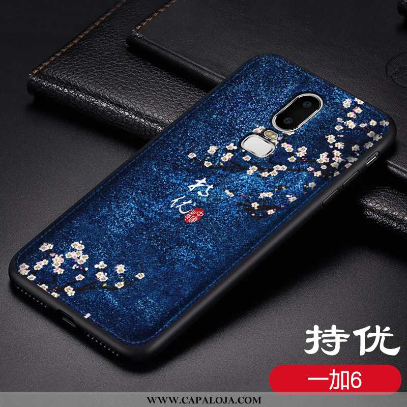 Capa Oneplus 6 Personalizada Cases Telemóvel Vermelha Azul Escuro, Capas Oneplus 6 Criativas Online