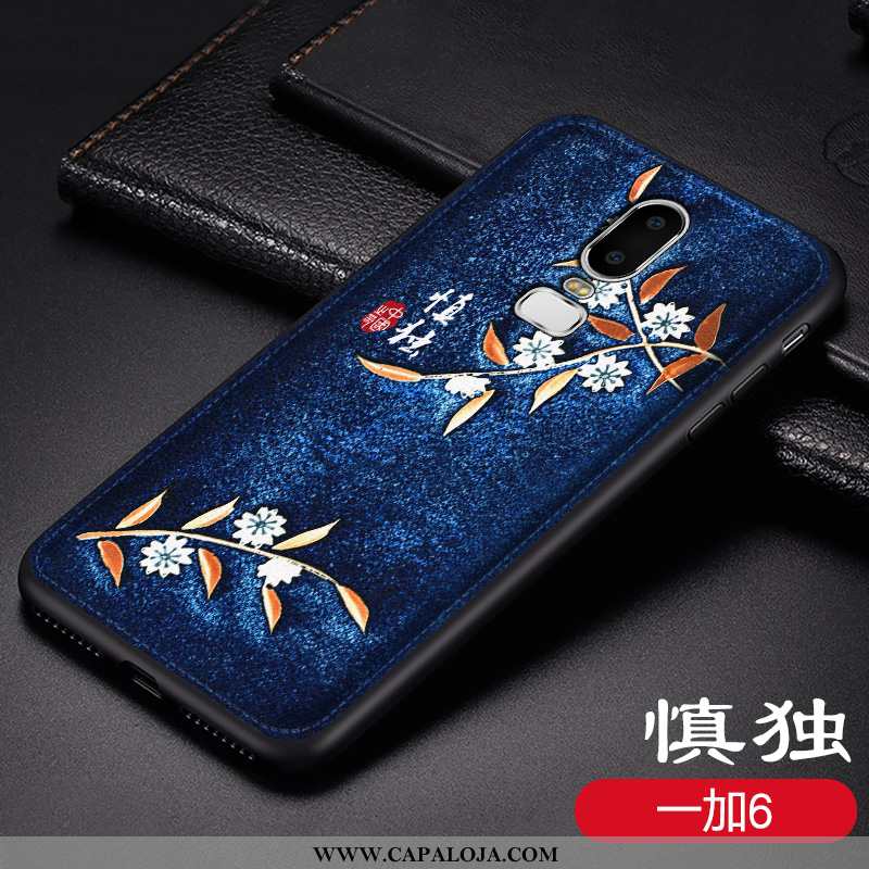 Capa Oneplus 6 Personalizada Cases Telemóvel Vermelha Azul Escuro, Capas Oneplus 6 Criativas Online