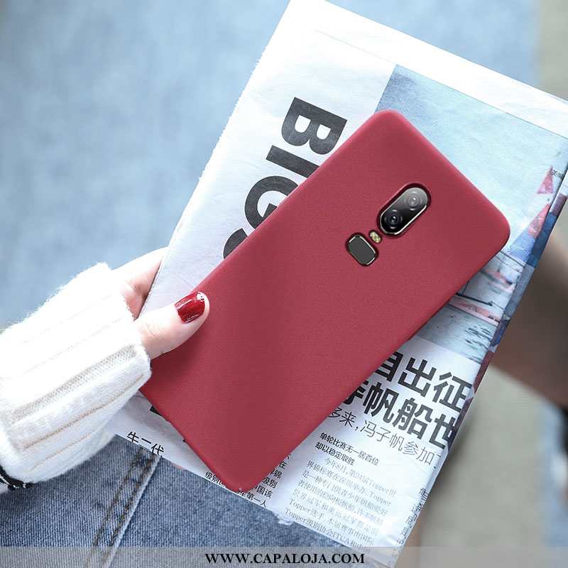 Capa Oneplus 6 Personalizada Protetoras Cases Antiqueda Vermelho, Capas Oneplus 6 Criativas Baratos