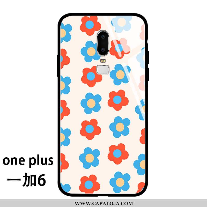 Capa Oneplus 6 Protetoras Tendencia Vermelha Masculino Azul, Capas Oneplus 6 Silicone Promoção