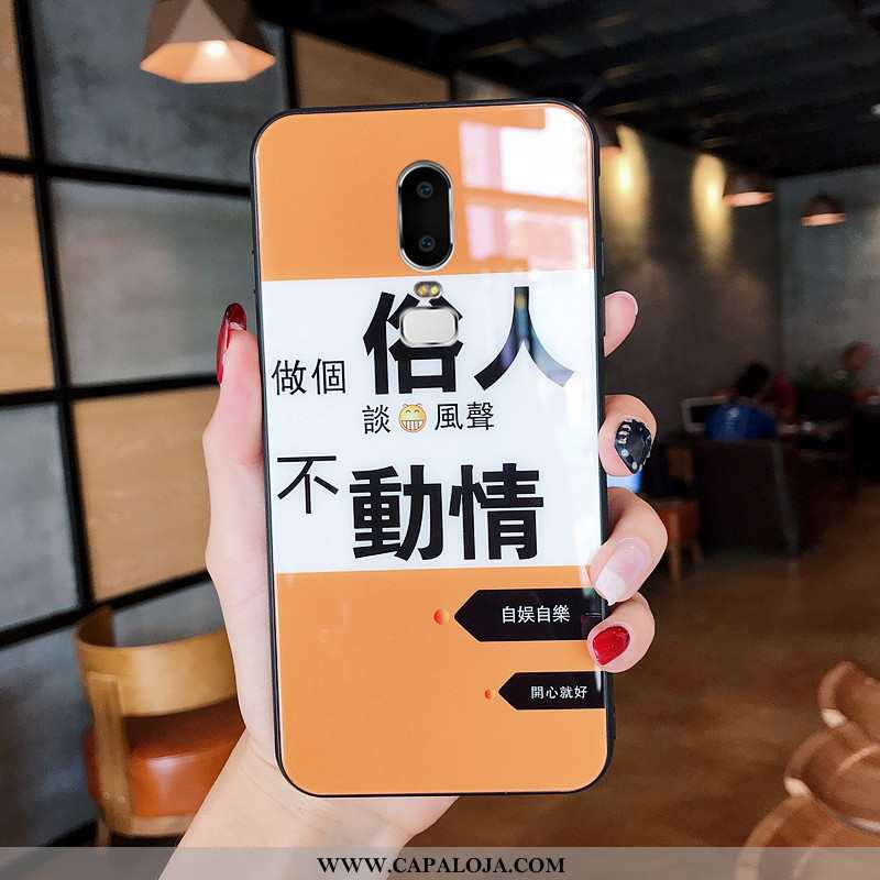 Capa Oneplus 6 Soft Vidro Antiqueda Masculino Laranja, Capas Oneplus 6 Protetoras Online