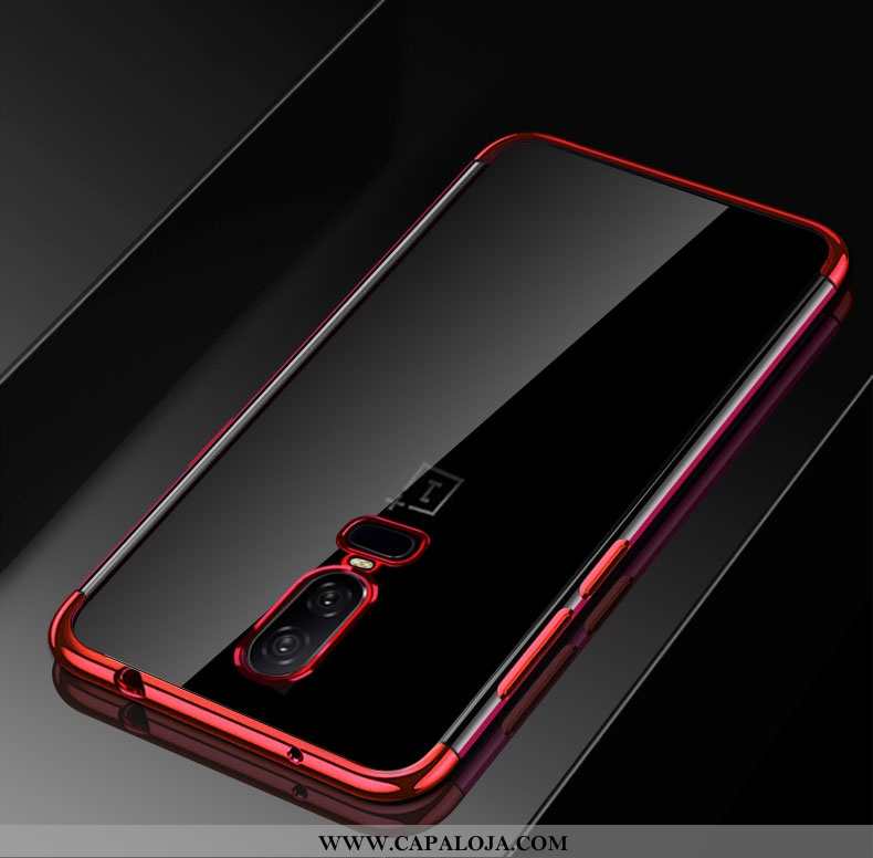 Capa Oneplus 6 Super Antiqueda Silicone Criativas Vermelho, Capas Oneplus 6 Protetoras Baratos