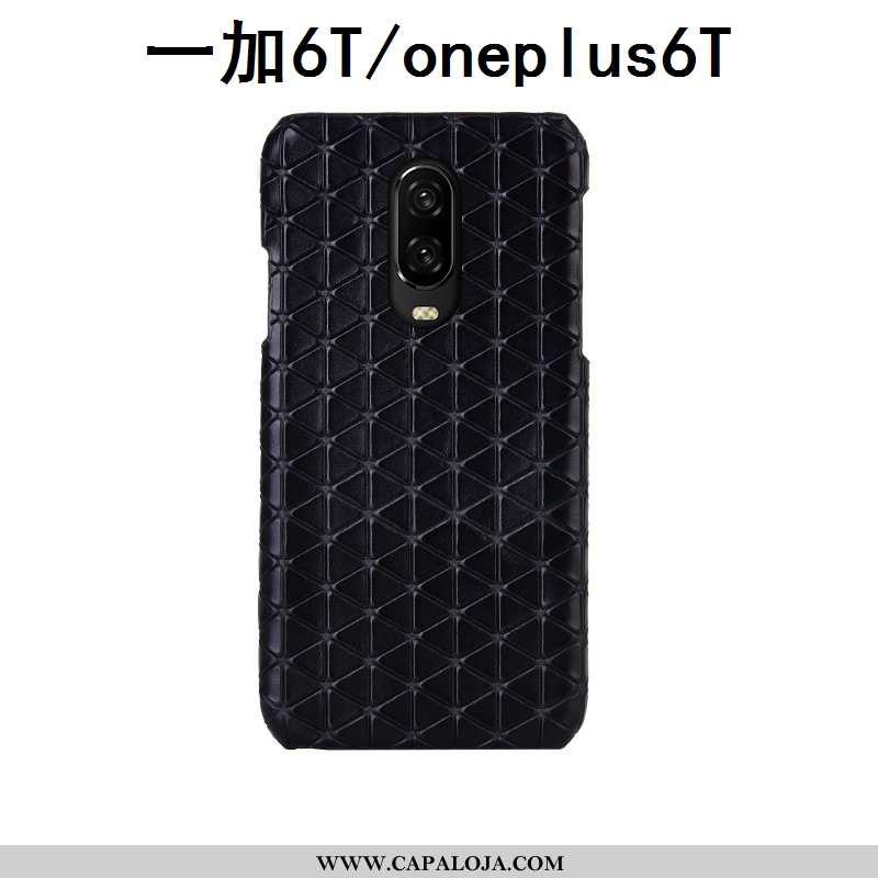 Capa Oneplus 6t Estiloso Capas Couro Legitimo Antiqueda Castanho, Oneplus 6t Luxo Online