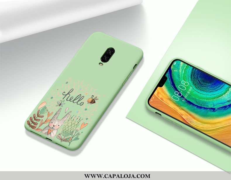 Capa Oneplus 6t Moda Capas Masculino Slim Verde, Oneplus 6t Criativas Barato