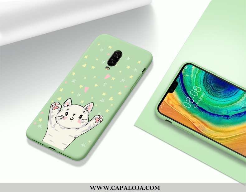 Capa Oneplus 6t Moda Capas Masculino Slim Verde, Oneplus 6t Criativas Barato