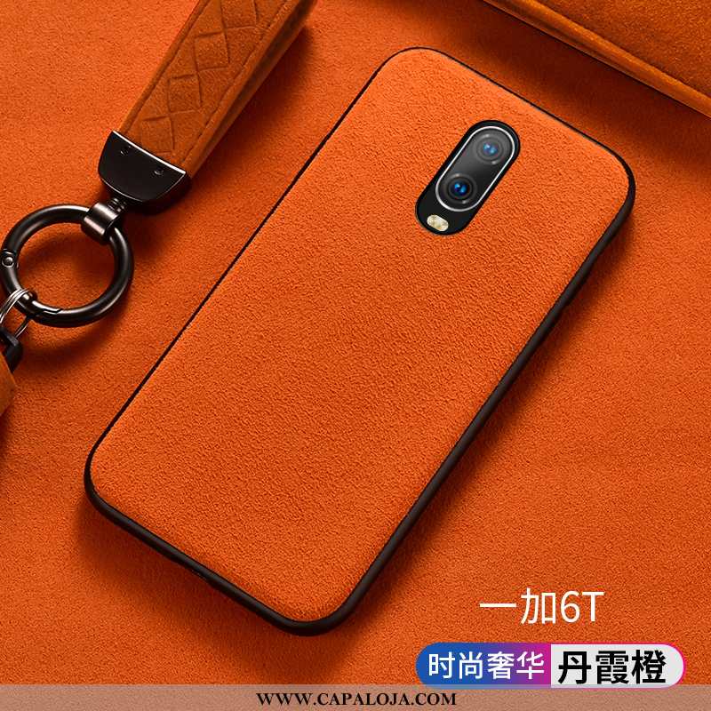 Capa Oneplus 6t Protetoras Negócio Personalizado De Grau Laranja, Capas Oneplus 6t Silicone Barato