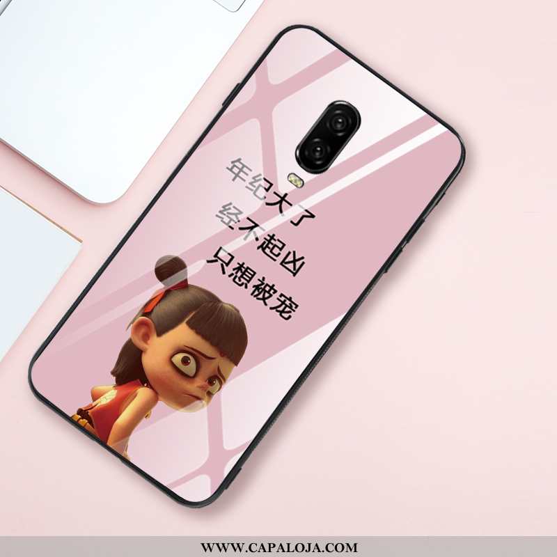 Capa Oneplus 6t Tendencia Cases Personalizado Vidro Caqui, Capas Oneplus 6t Soft Promoção