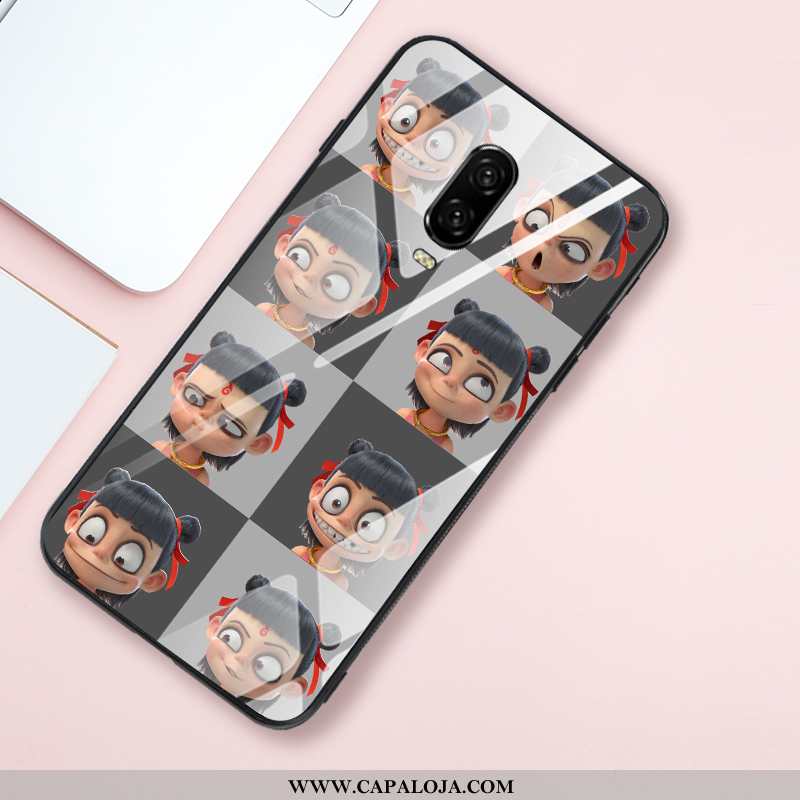 Capa Oneplus 6t Tendencia Cases Personalizado Vidro Caqui, Capas Oneplus 6t Soft Promoção