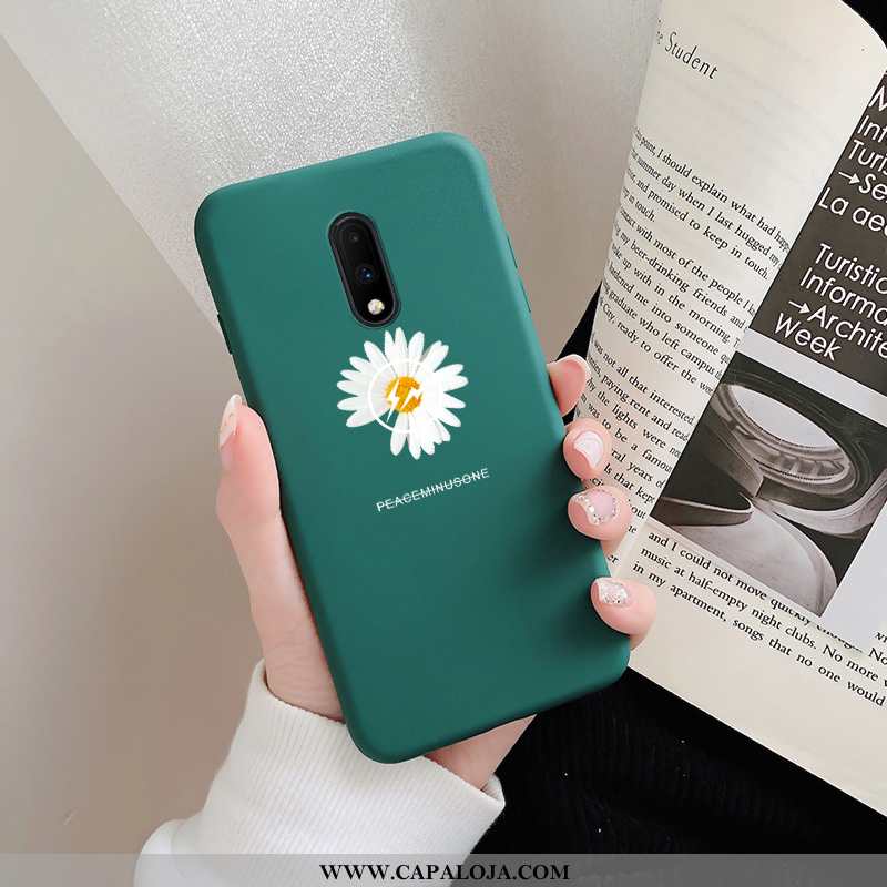 Capa Oneplus 7 Moda Grafite Vermelha Pequena Verde, Capas Oneplus 7 Fosco Barato