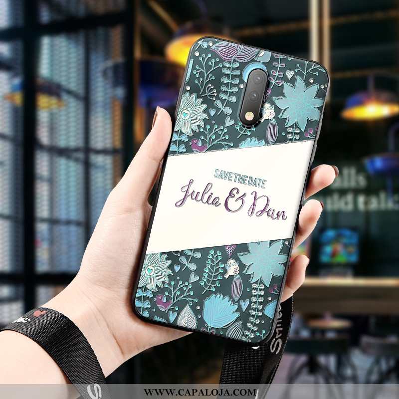 Capa Oneplus 7 Personalizada Telemóvel Verde Completa, Capas Oneplus 7 Criativas Baratas