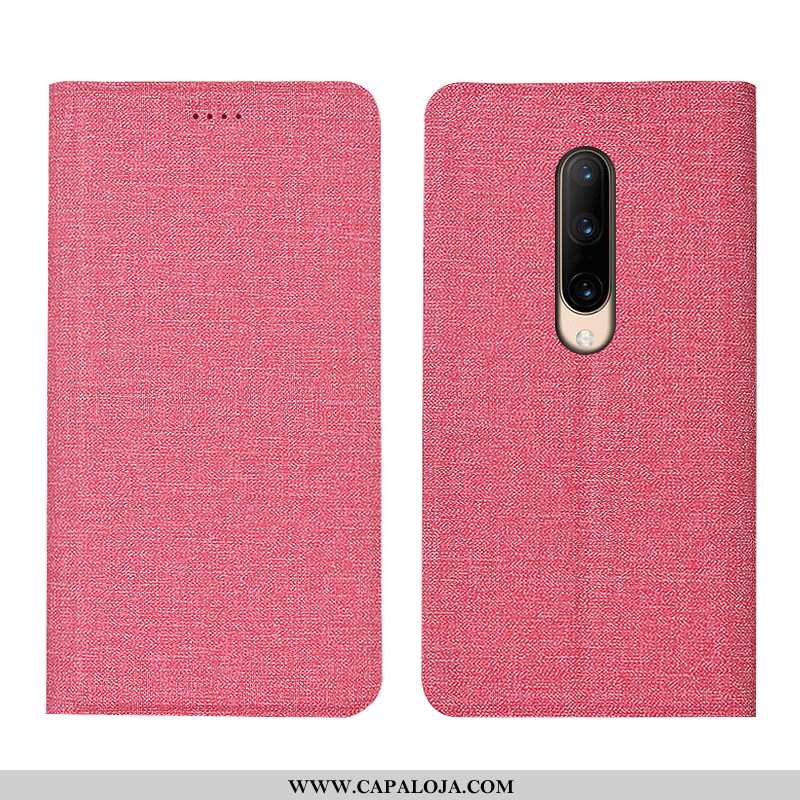 Capa Oneplus 7 Pro Linho Completa Antiqueda Cover Cinza, Capas Oneplus 7 Pro Protetoras Venda