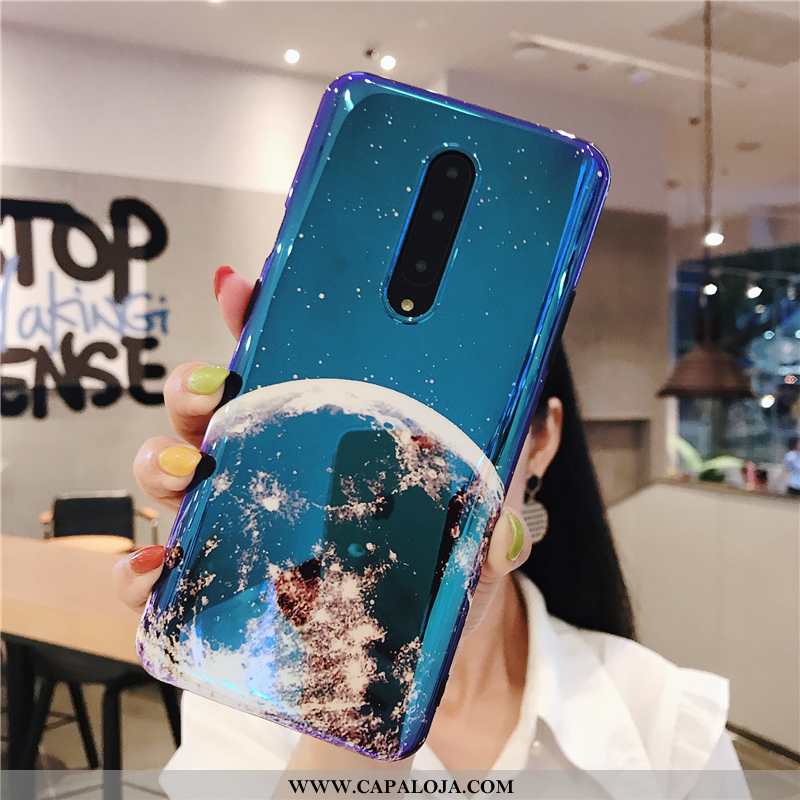 Capa Oneplus 7 Pro Protetoras Casal Bola Antiqueda Azul, Capas Oneplus 7 Pro Silicone Online