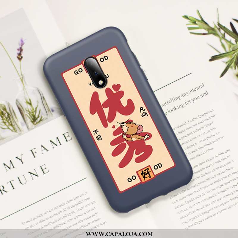 Capa Oneplus 7 Protetoras Antiqueda Slim Soft Azul, Capas Oneplus 7 Silicone Venda