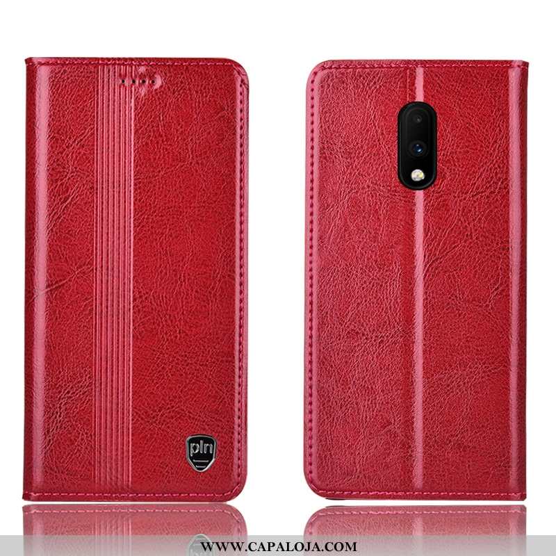 Capa Oneplus 7 Protetoras Cases Preto Antiqueda, Capas Oneplus 7 Couro Legitimo Venda