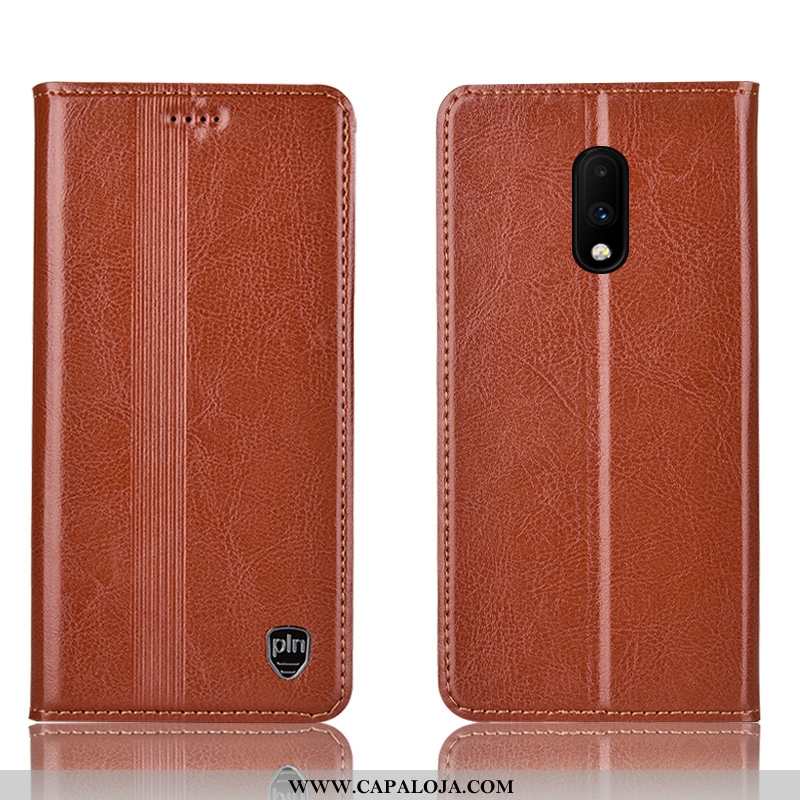 Capa Oneplus 7 Protetoras Cases Preto Antiqueda, Capas Oneplus 7 Couro Legitimo Venda