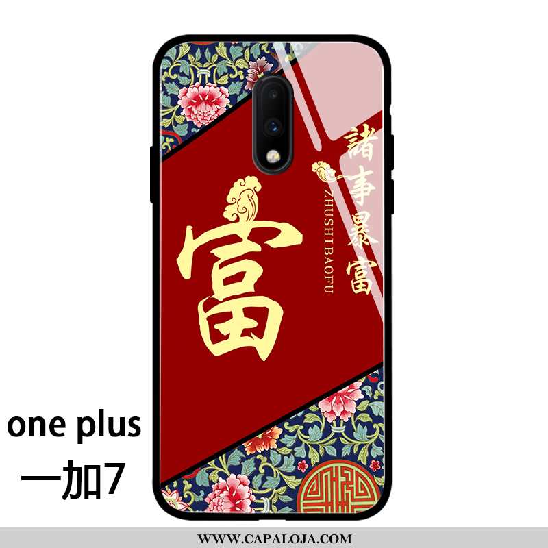 Capa Oneplus 7 Protetoras Masculino Cases Capas Vermelho, Oneplus 7 Silicone Venda