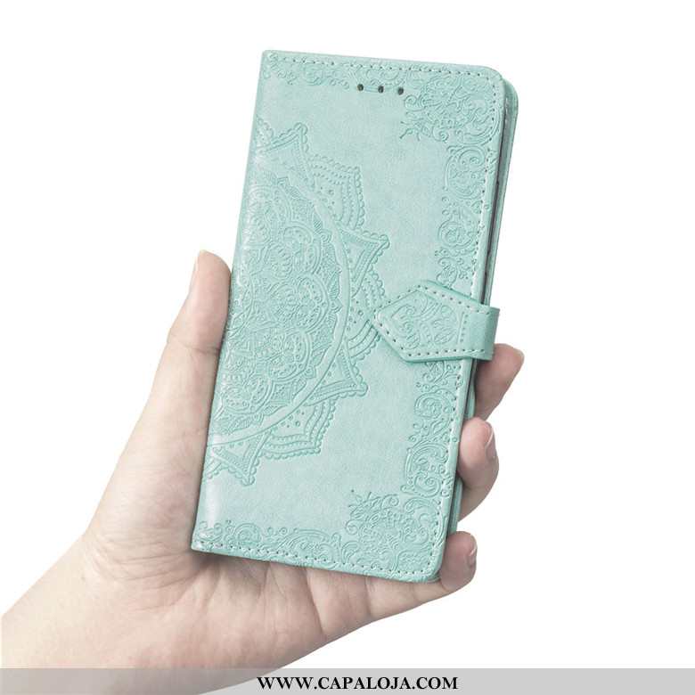 Capa Oneplus 7t Couro Protetoras Cover Verde, Capas Oneplus 7t Soft Baratos